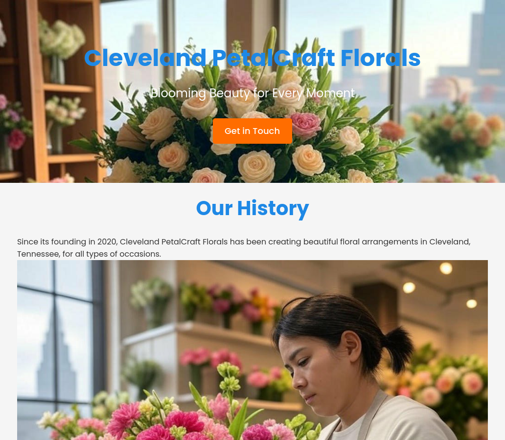 Forgevista Retail Florists Modern Lite