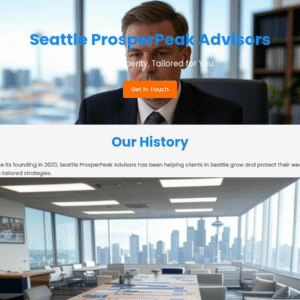 Forgevista Financial Services Wealth Management Modern Lite