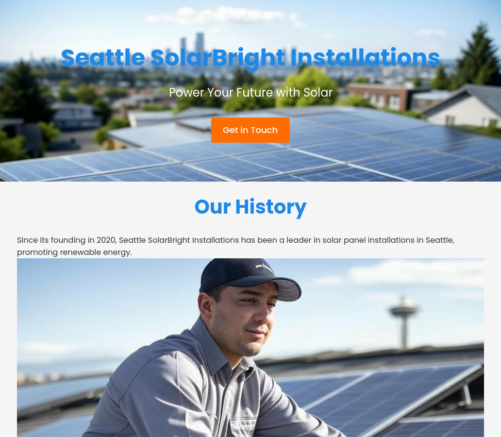 Forgevista Environmental Solar Installation Modern Lite