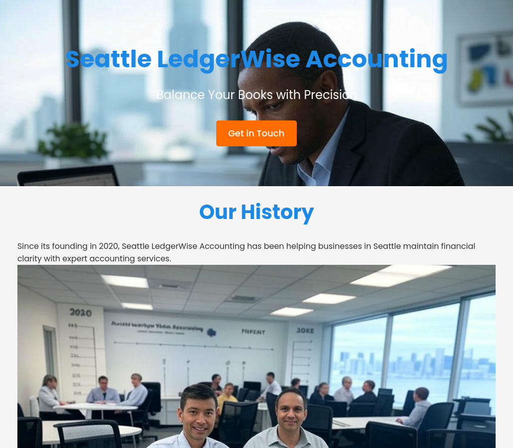 Forgevista Financial Services Accounting Modern Lite