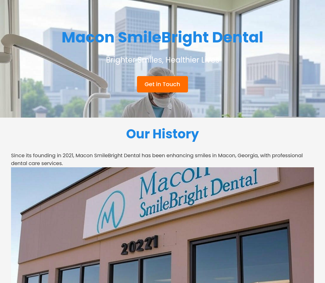 Forgevista Health Services Dental Services Modern Lite