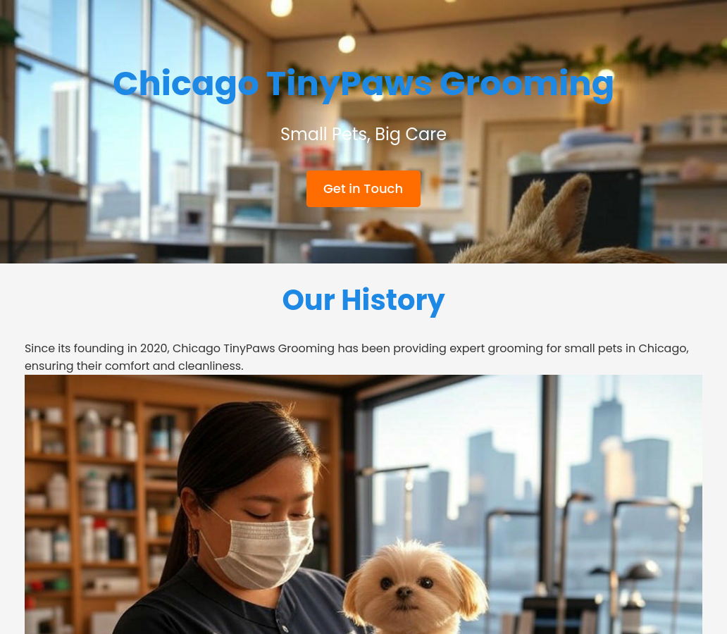 Forgevista Pet Grooming Small Animal Grooming Modern Lite