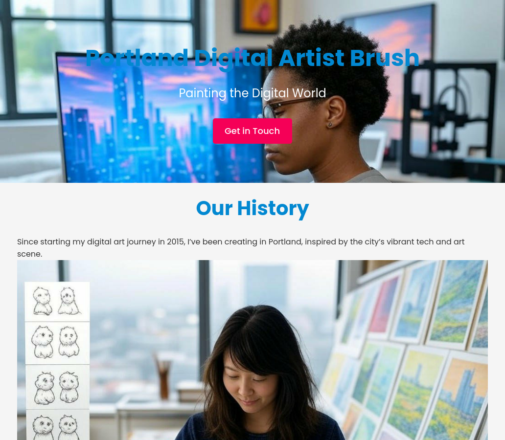 Forgevista Art Digital Art Portfolio Classic Lite