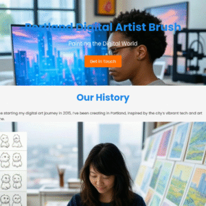 Forgevista Art Digital Art Portfolio Modern Lite