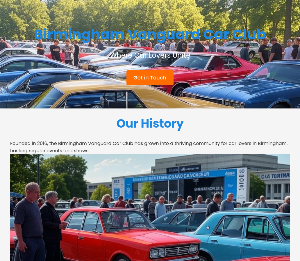 Forgevista Automotive Car Enthusiast Community Modern Lite