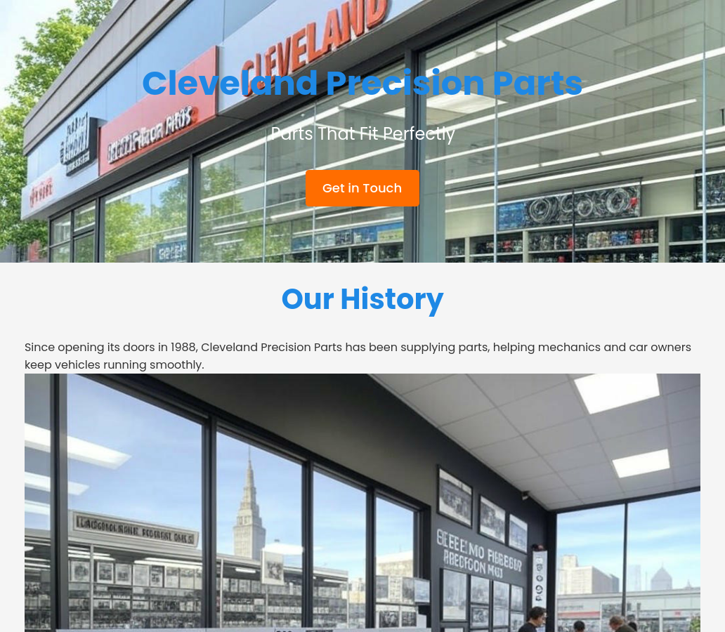 Forgevista Automotive Parts Store Modern Lite