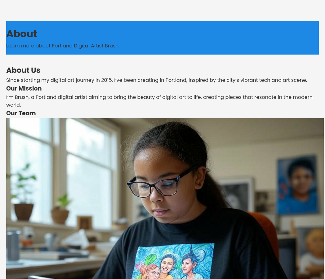 Forgevista Art Digital Art Portfolio Modern Lite - Image 2