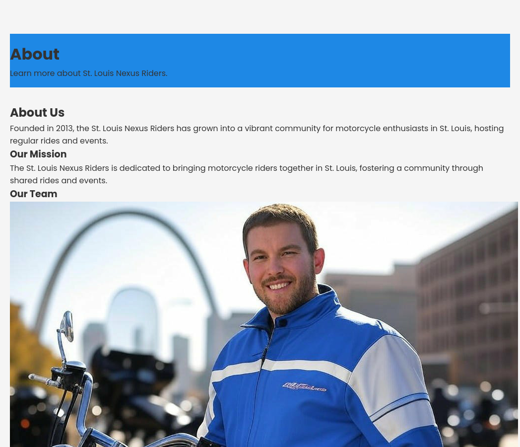 Forgevista Automotive Motorcycle Rider Community Modern Lite - Image 2