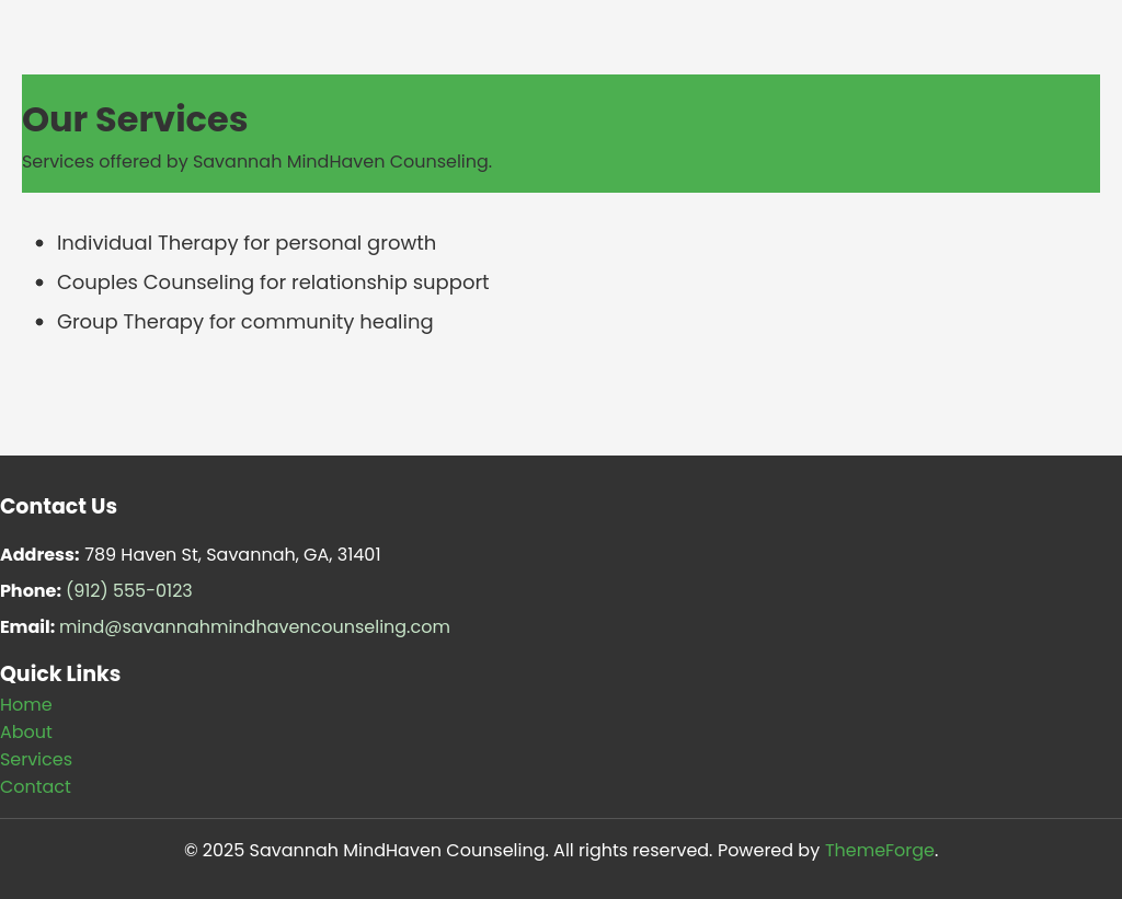 Forgevista Health Services Mental Health Counseling Classic Lite - Image 3