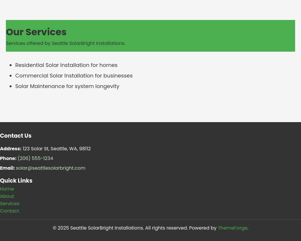 Forgevista Environmental Solar Installation Classic Lite - Image 4