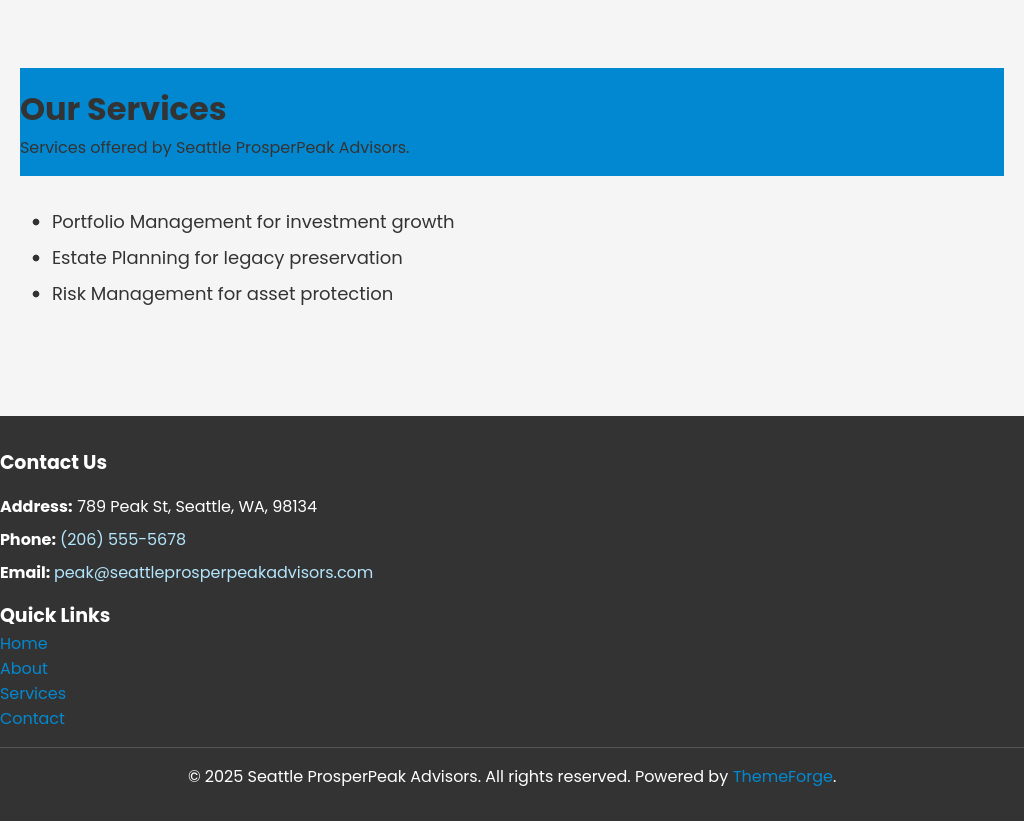 Forgevista Financial Services Wealth Management Classic Lite - Image 4