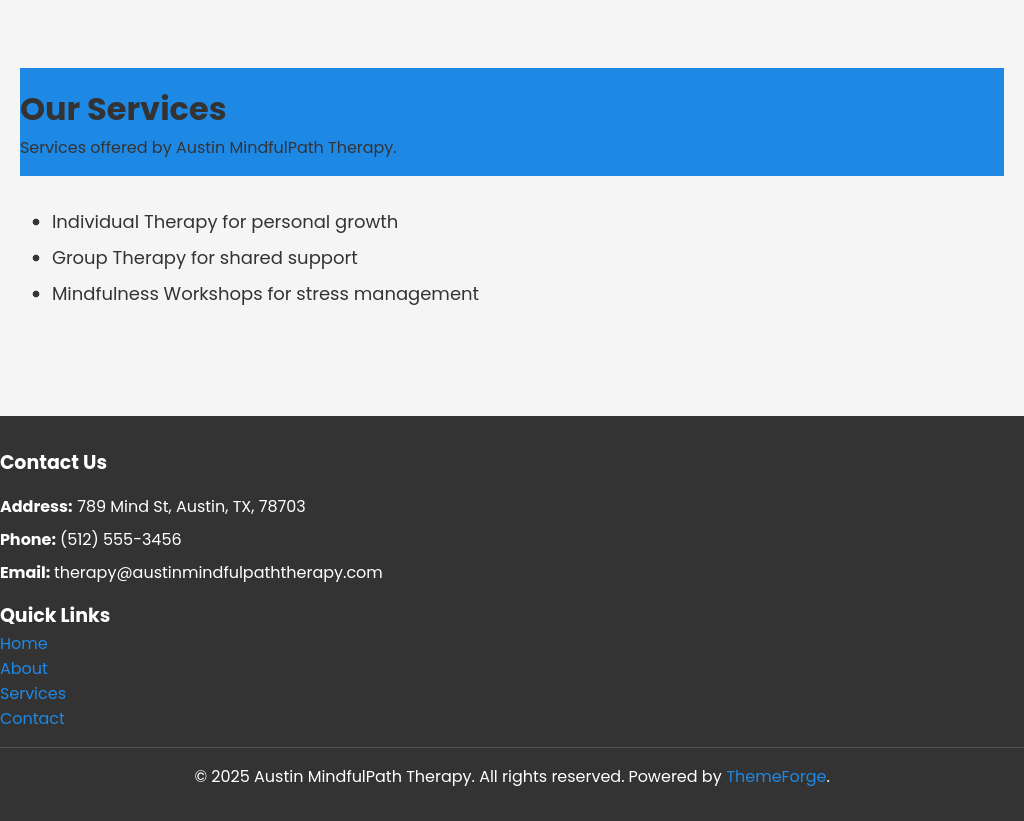 Forgevista Healthcare Mental Health Modern Lite - Image 4