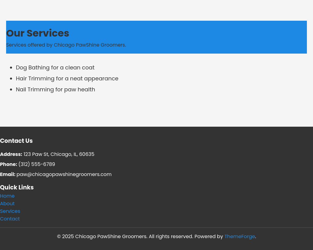 Forgevista Pet Grooming Dog Grooming Modern Lite - Image 4