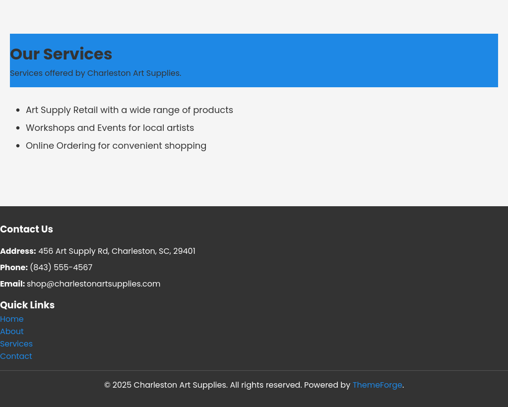 Forgevista Art Art Supply Store Modern Lite - Image 4