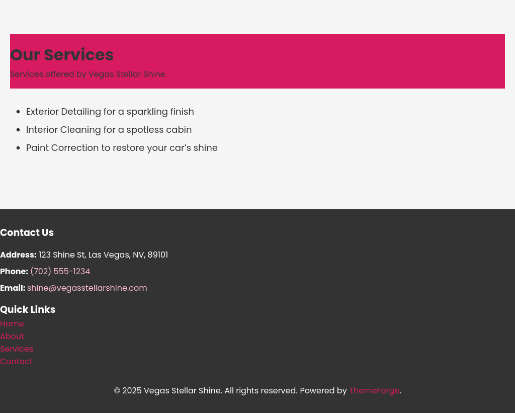 Forgevista Automotive Auto Detailing Classic Lite - Image 4