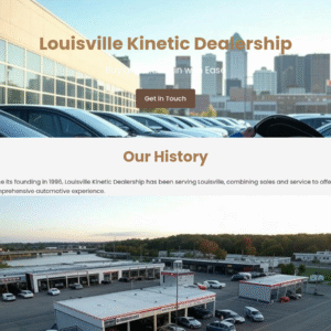 Forgevista Automotive Sales Service Mocha Mousse Premium