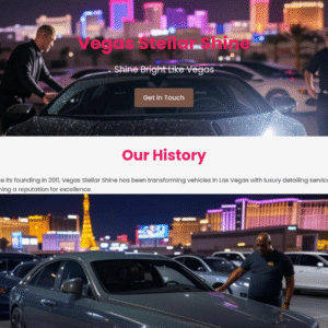 Forgevista Automotive Auto Detailing Desert Sunset Premium