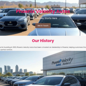 Forgevista Automotive Sales Desert Sunset Premium