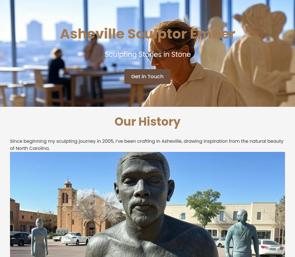 Forgevista Art Sculpture Mocha Mousse Premium