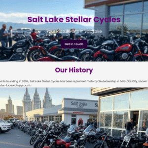 Forgevista Automotive Motorcycle Sales Twilight Serenity Premium