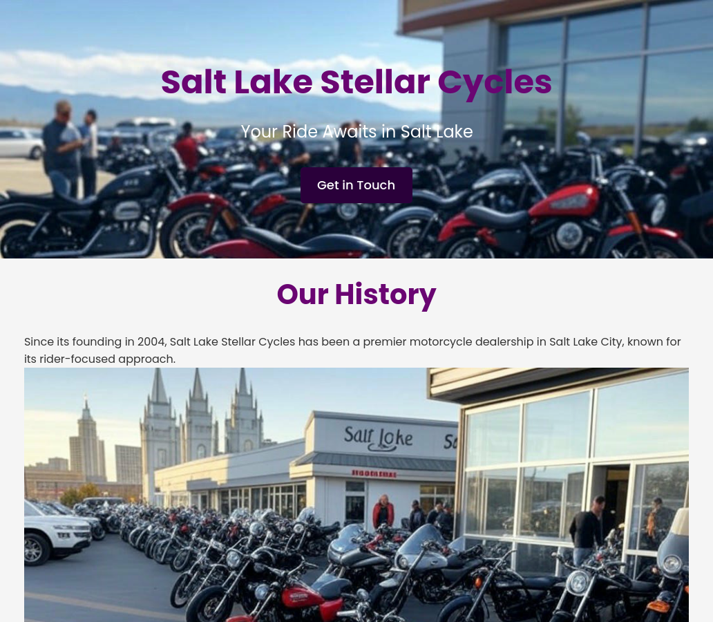 Forgevista Automotive Motorcycle Sales Twilight Serenity Premium