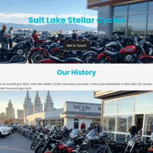 Forgevista Automotive Motorcycle Sales Vibrant Tech Premium