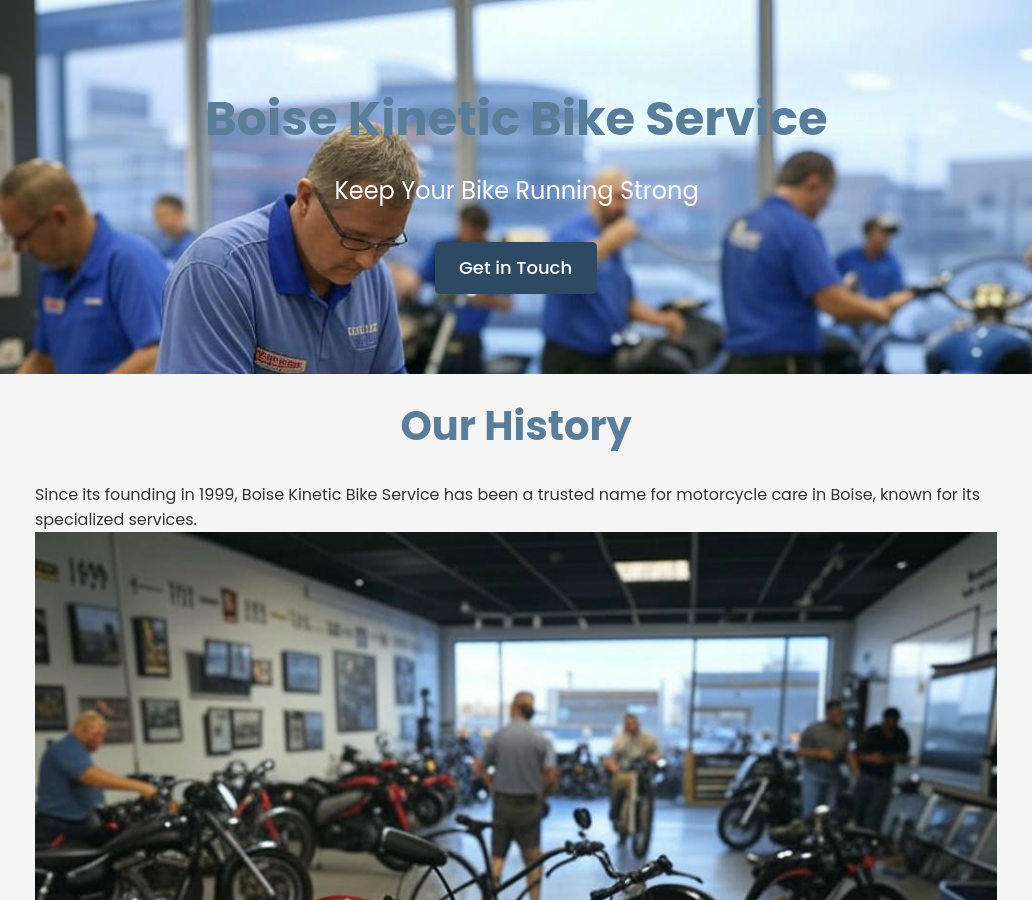 Forgevista Automotive Motorcycle Service Mapped Blue Premium