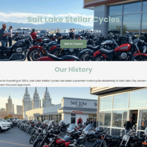 Forgevista Automotive Motorcycle Sales Ethereal Tones Premium