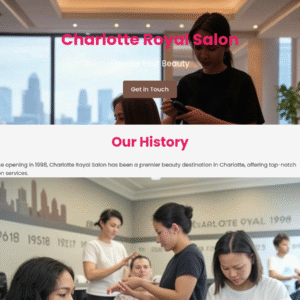 Forgevista Beauty Salon Desert Sunset Premium