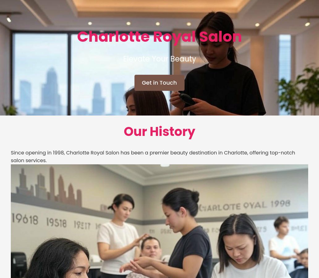 Forgevista Beauty Salon Desert Sunset Premium