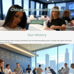 Forgevista Beauty Services Nail Salon Ethereal Tones Premium