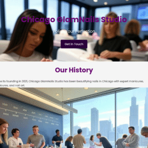 Forgevista Beauty Services Nail Salon Twilight Serenity Premium