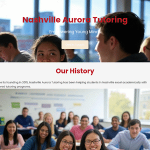 Forgevista Childcare Tutoring Burning Red Premium