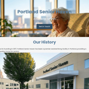 Forgevista Eldercare Assisted Living Mapped Blue Premium