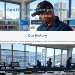 Forgevista Electronics Gadget Repair Mapped Blue Premium