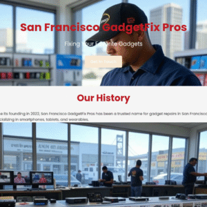 Forgevista Electronics Gadget Repair Burning Red Premium