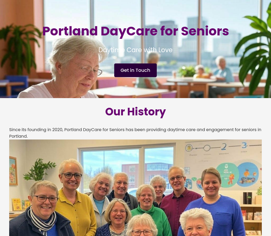 Forgevista Eldercare Senior Daycare Twilight Serenity Premium