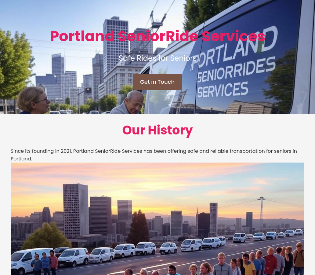 Forgevista Eldercare Senior Transportation Desert Sunset Premium