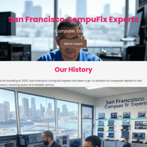 Forgevista Electronics Computer Repair Desert Sunset Premium