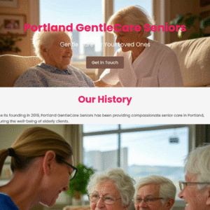 Forgevista Eldercare Senior Care Desert Sunset Premium