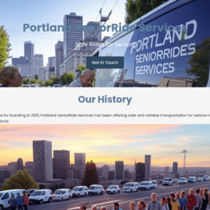 Forgevista Eldercare Senior Transportation Mapped Blue Premium