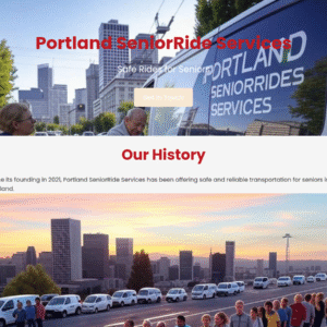 Forgevista Eldercare Senior Transportation Burning Red Premium