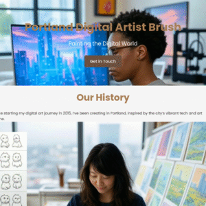 Forgevista_Art_Digital Art Portfolio_Mocha_Mousse_Premium