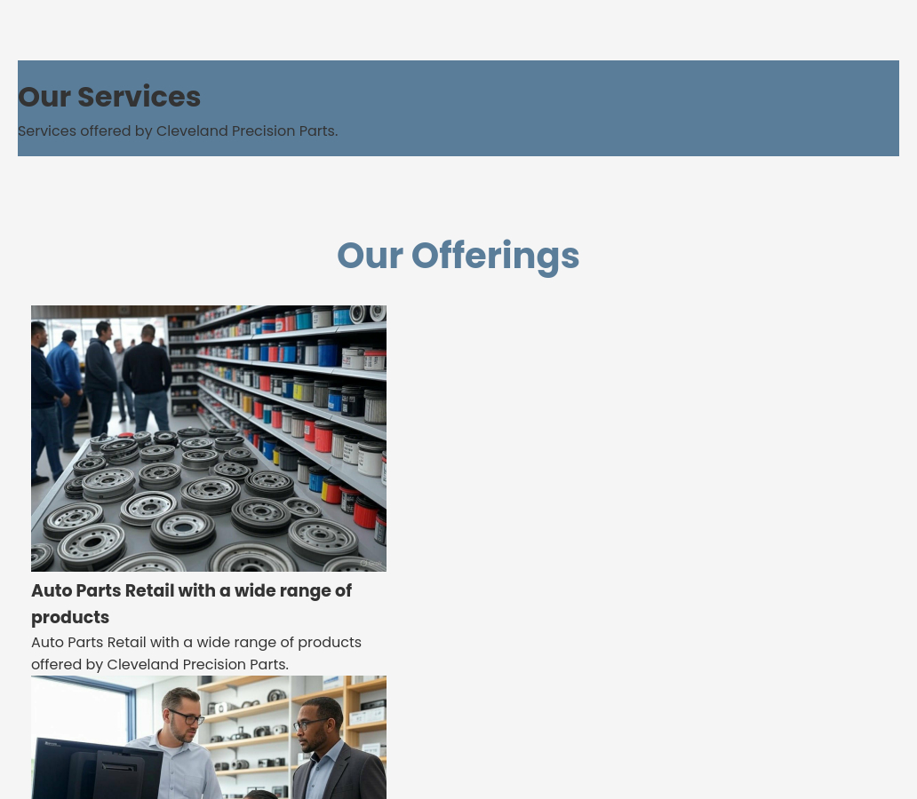 Forgevista Automotive Parts Store Mapped Blue Premium - Image 2