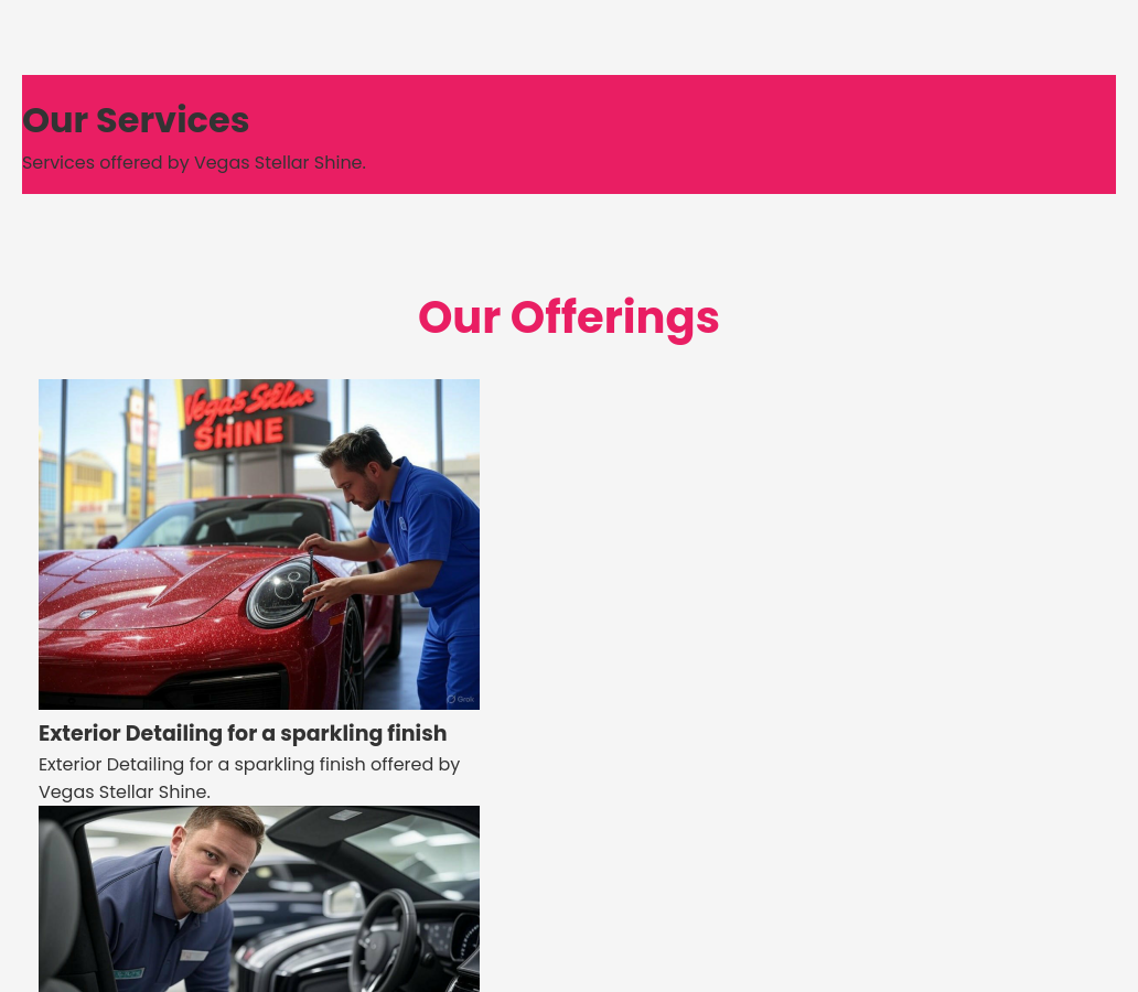 Forgevista Automotive Auto Detailing Desert Sunset Premium - Image 2