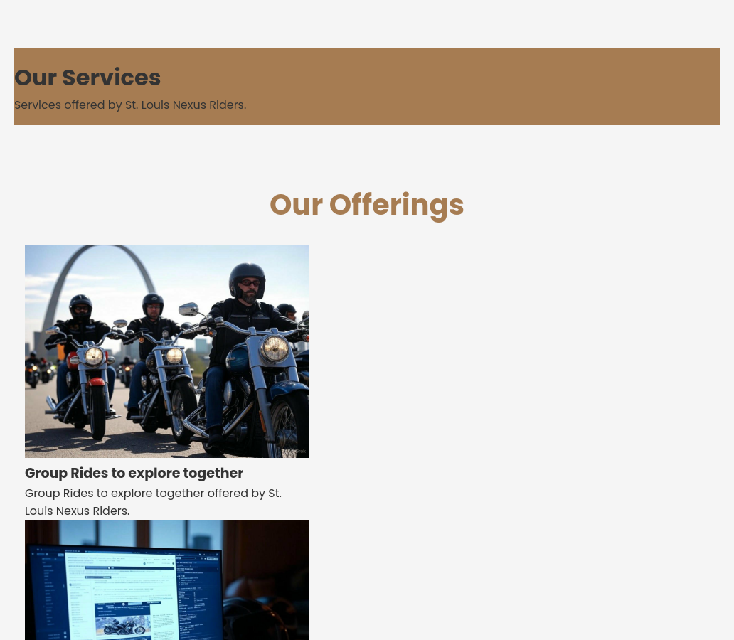 Forgevista Automotive Motorcycle Rider Community Mocha Mousse Premium - Image 2