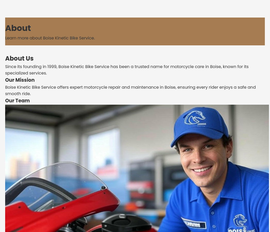 Forgevista Automotive Motorcycle Service Mocha Mousse Premium - Image 2