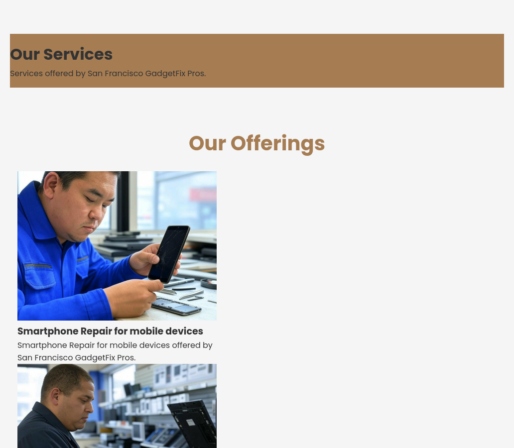 Forgevista Electronics Gadget Repair Mocha Mousse Premium - Image 2