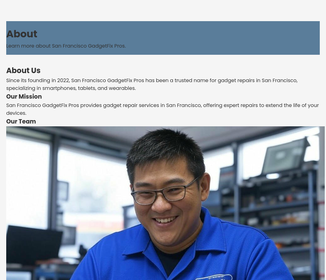 Forgevista Electronics Gadget Repair Mapped Blue Premium - Image 2