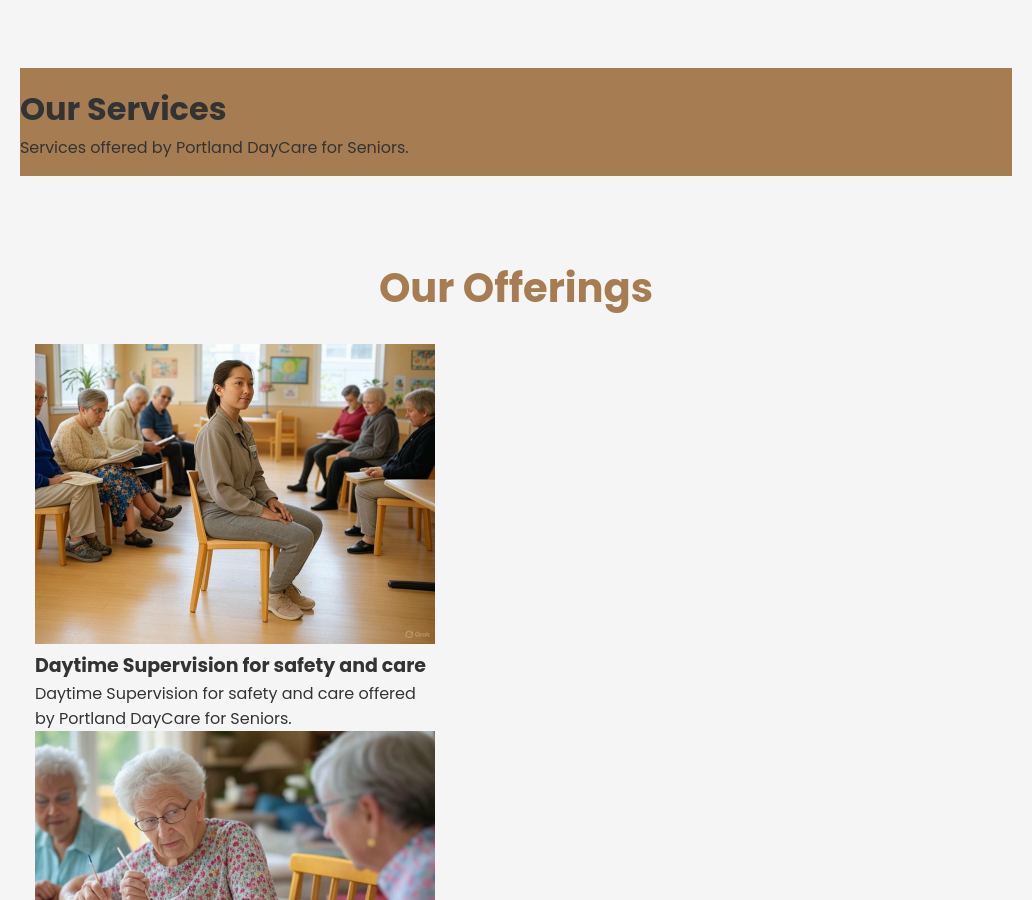 Forgevista Eldercare Senior Daycare Mocha Mousse Premium - Image 2